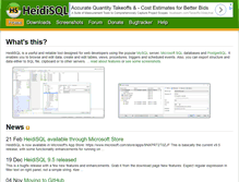 Tablet Screenshot of heidisql.com